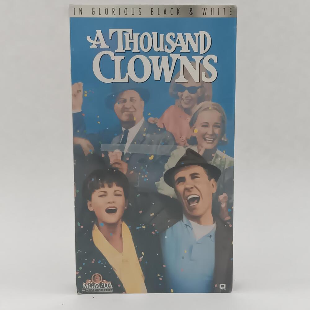 Vintage A Thousand Clowns VHS Jason Robards Barbara Harris MGM Comedy B&W Sealed
